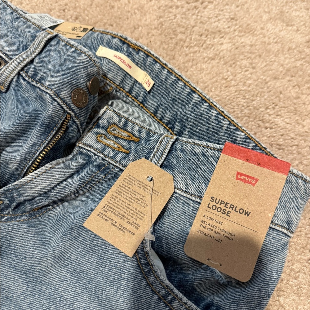 Levi's Women's Straight Leg Jeans - Light Blue